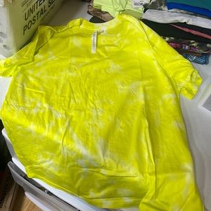 Lululemon size 12th yours tee tie dye
